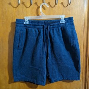 H&M Divided Shorts, Large, Navy Blue